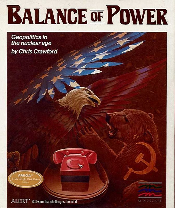 Balance Of Power box art for Amiga
